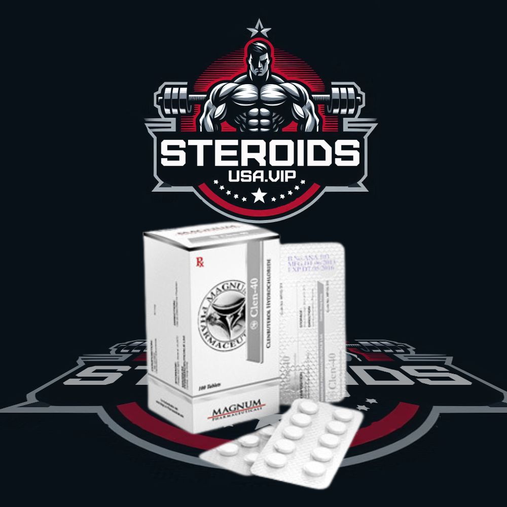 Magnum Clen-40 40mcg (100 comprimidos) ESTERÓIDES-EUA.VIP