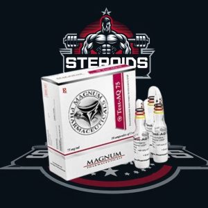 Magnum Test-AQ 75 10 ampolas 75 mg/ml ESTERÓIDES-EUA.VIP