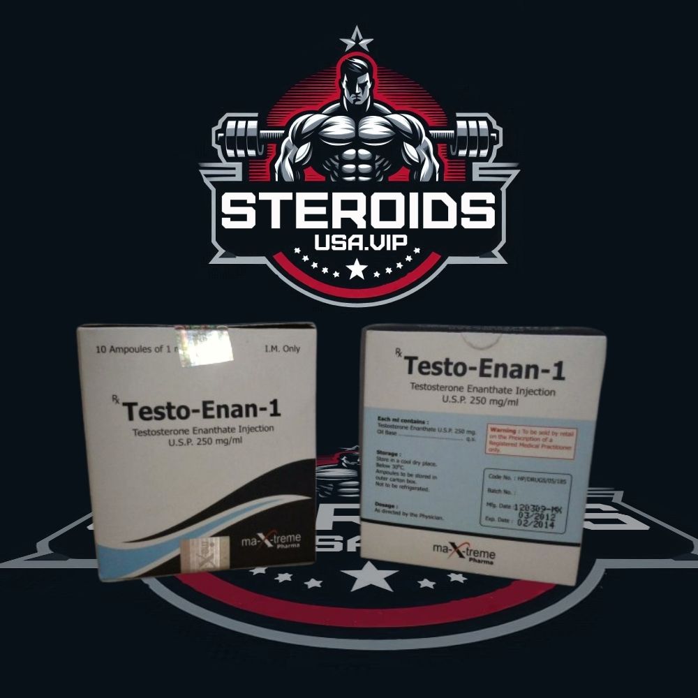 Testo-Enan amp 10 ampolas (250mg/ml) STEROIDS-USA.VIP