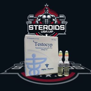 Testocyp 10 ampolas (250mg/ml) STEROIDS-USA.VIP