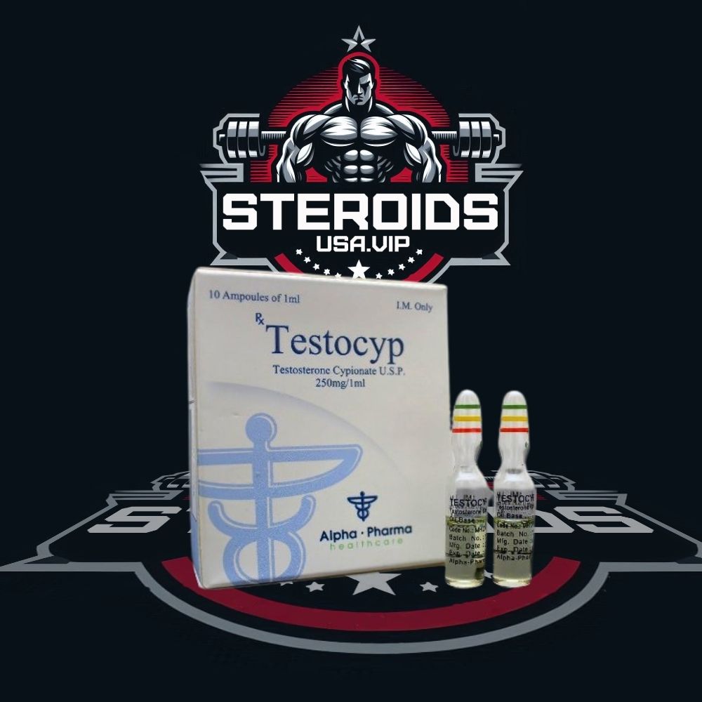 Testocyp 10 ampolas (250mg/ml) STEROIDS-USA.VIP
