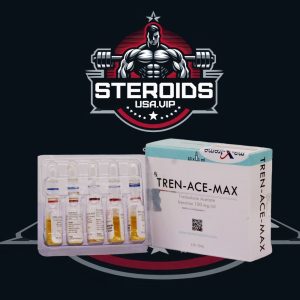 Tren-Ace-Max amp 10 ampolas (100mg/ml) STEROIDS-USA.VIP