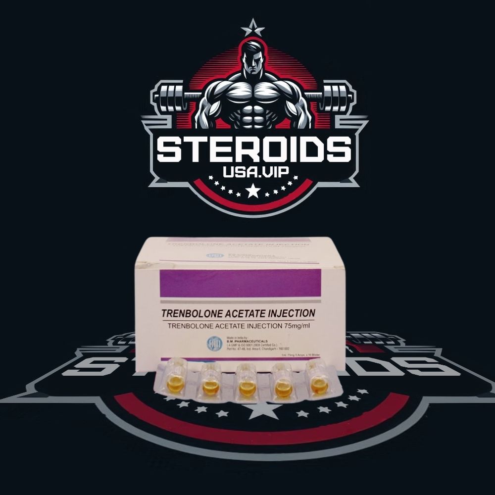 Injeção de acetato de trembolona 50 ampolas 75 mg/ml STEROIDS-USA.VIP