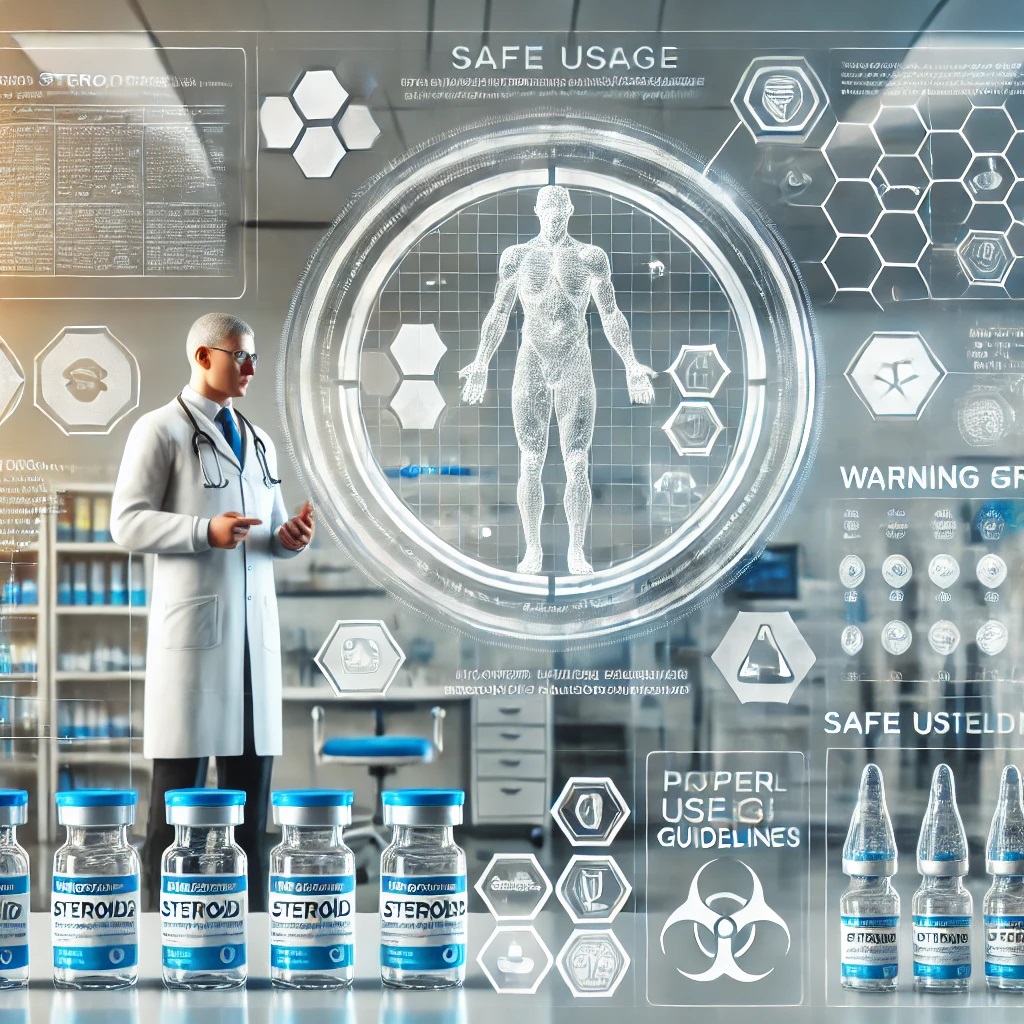 segurança de esteróides